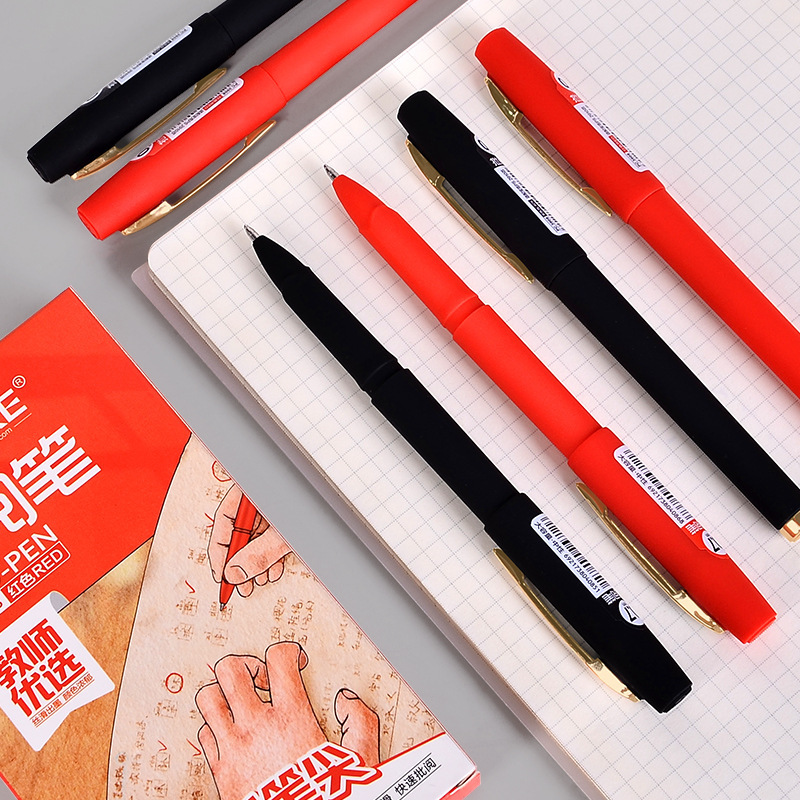 Bock gel pen refill 0.5mm bullet point fountain pen student refill Full needle tube 0.7mm black red blue PC3908 Application Scenario