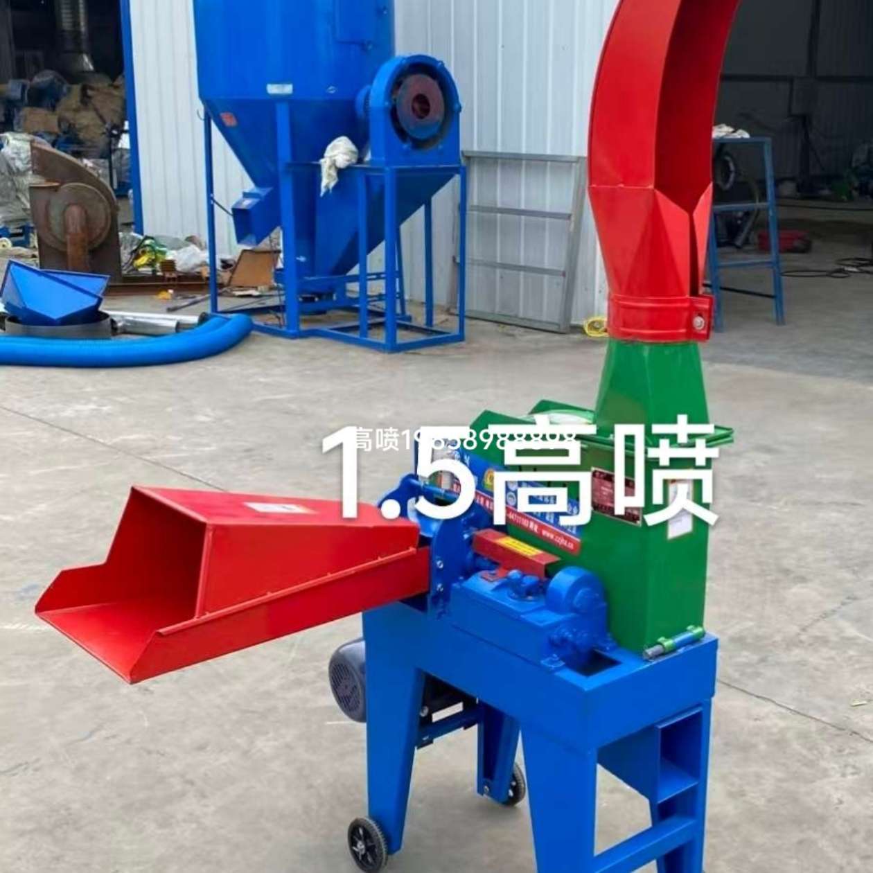 大型铡草机家用养殖牛羊切草机高喷玉米秸秆铡草揉草机干湿碎草机立式高喷铡草丝机干湿两用大型家用牛羊养殖切草机玉米秸秆一机体详情图3