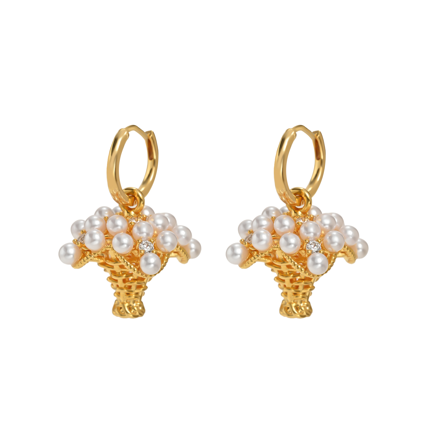 Lujo ligero sentido alto diseño de nicho moda femenina temperamento accesorios de oído versátiles pic 7