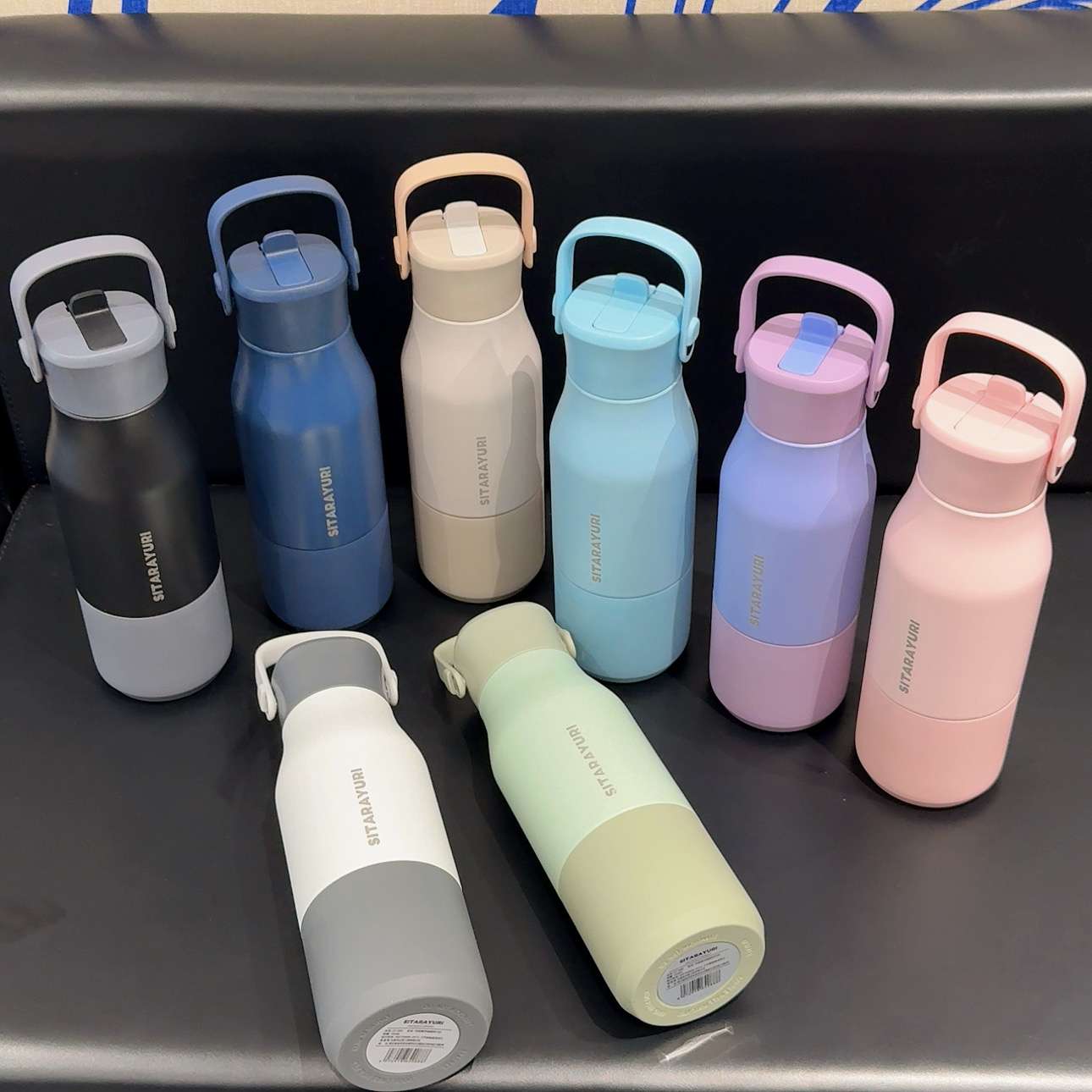 可拆提手硅胶杯700ML