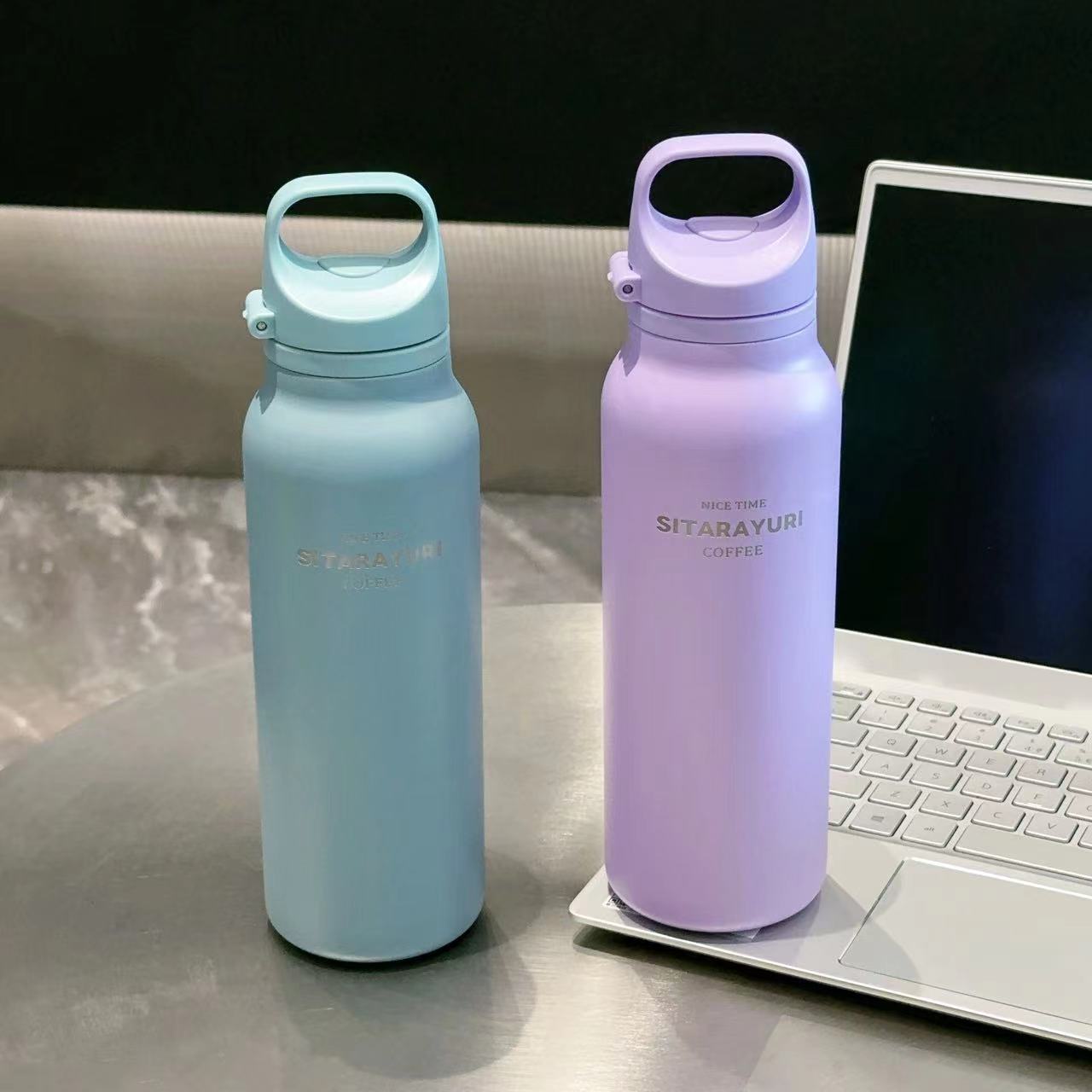 One-click pop lid sports kettle 600ML details Picture