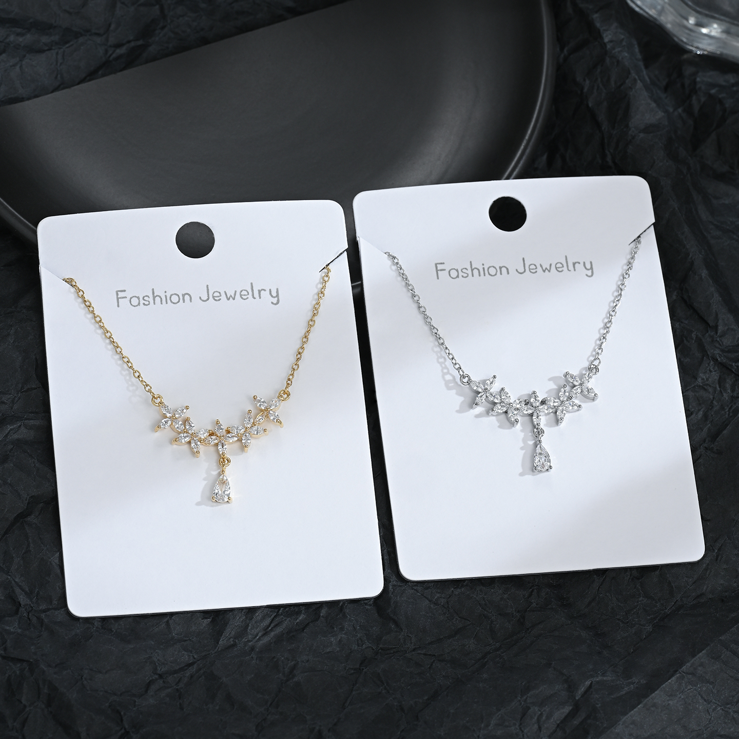 Alto sentido de la luz de lujo moda de las mujeres collar regalo de cumpleaños