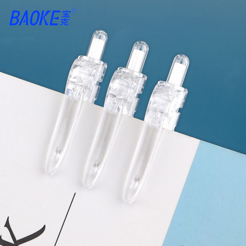 Burke Press gel pen, black gel pen, student stationery, Press gel pen, 0.5 bullet plastic signature pen Application Scenario