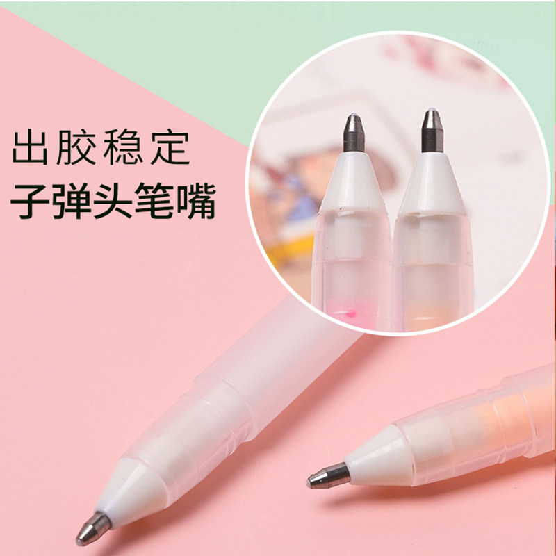 Colorful handmade glue pens, dot glue pens, quick-drying liquid glue, children's planner DIY pen-shaped dot glue Specification image