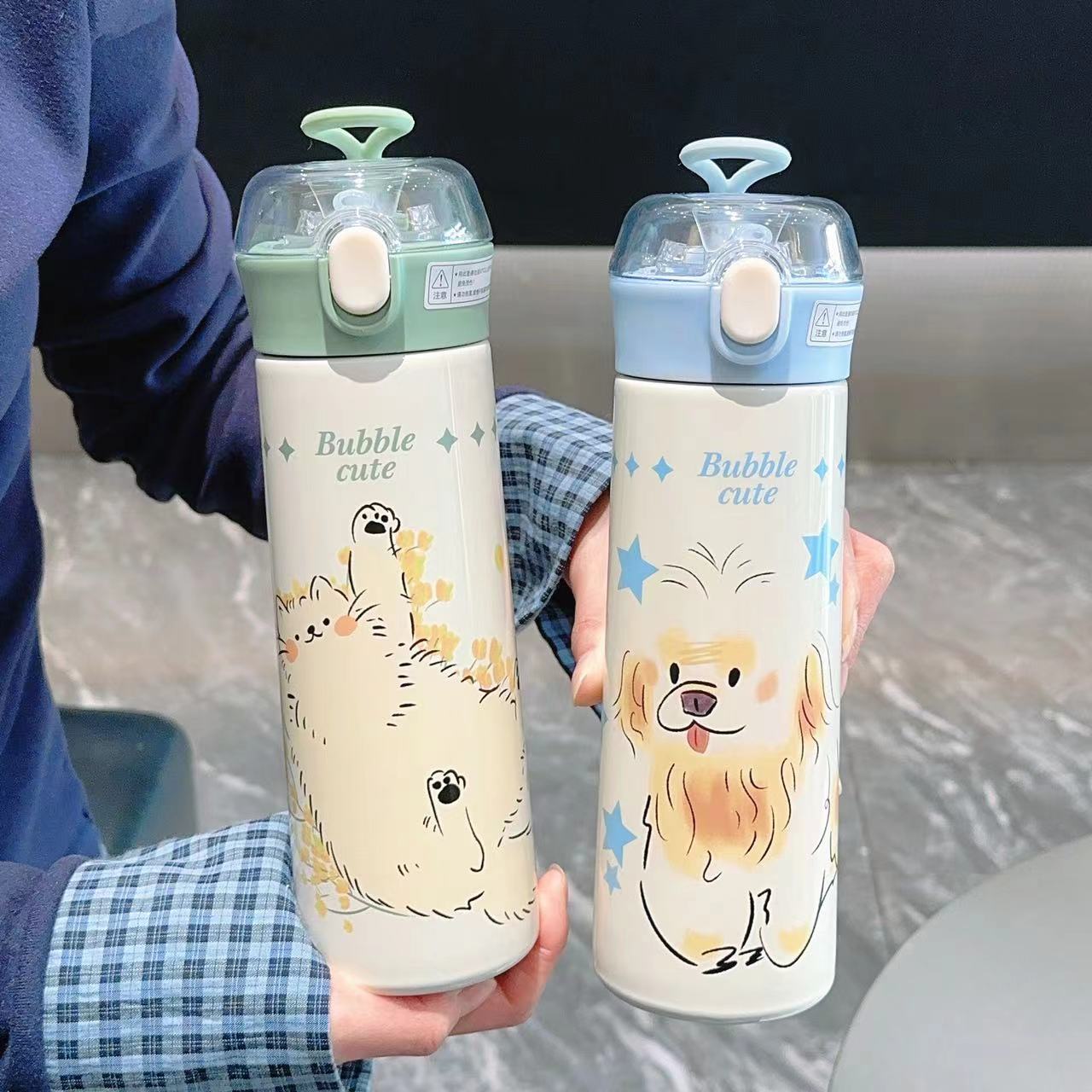Yueku Transparent Straw Leather Series 380ML Specification image