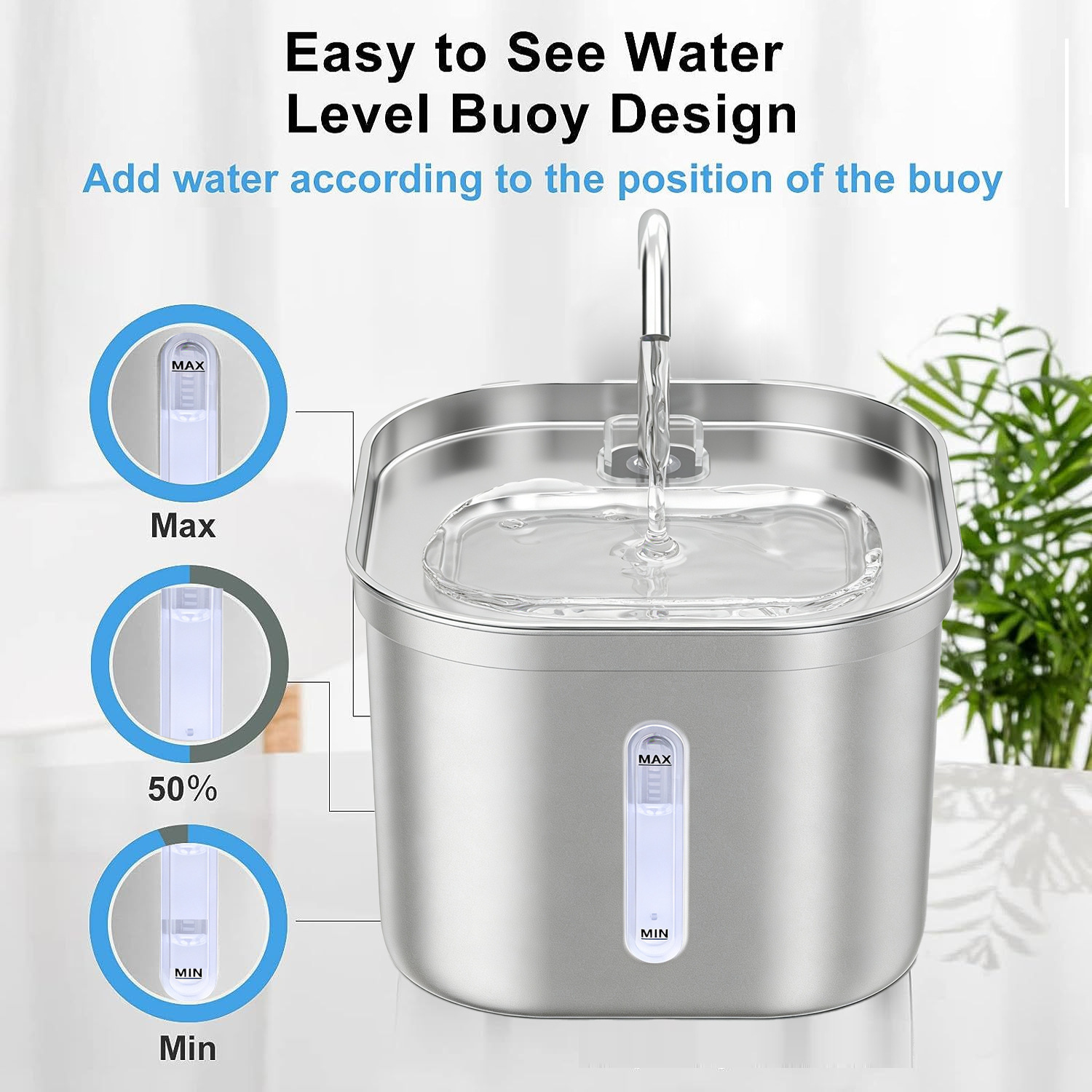 Automatic water dispenser for pet cats and dogs Application Scenario