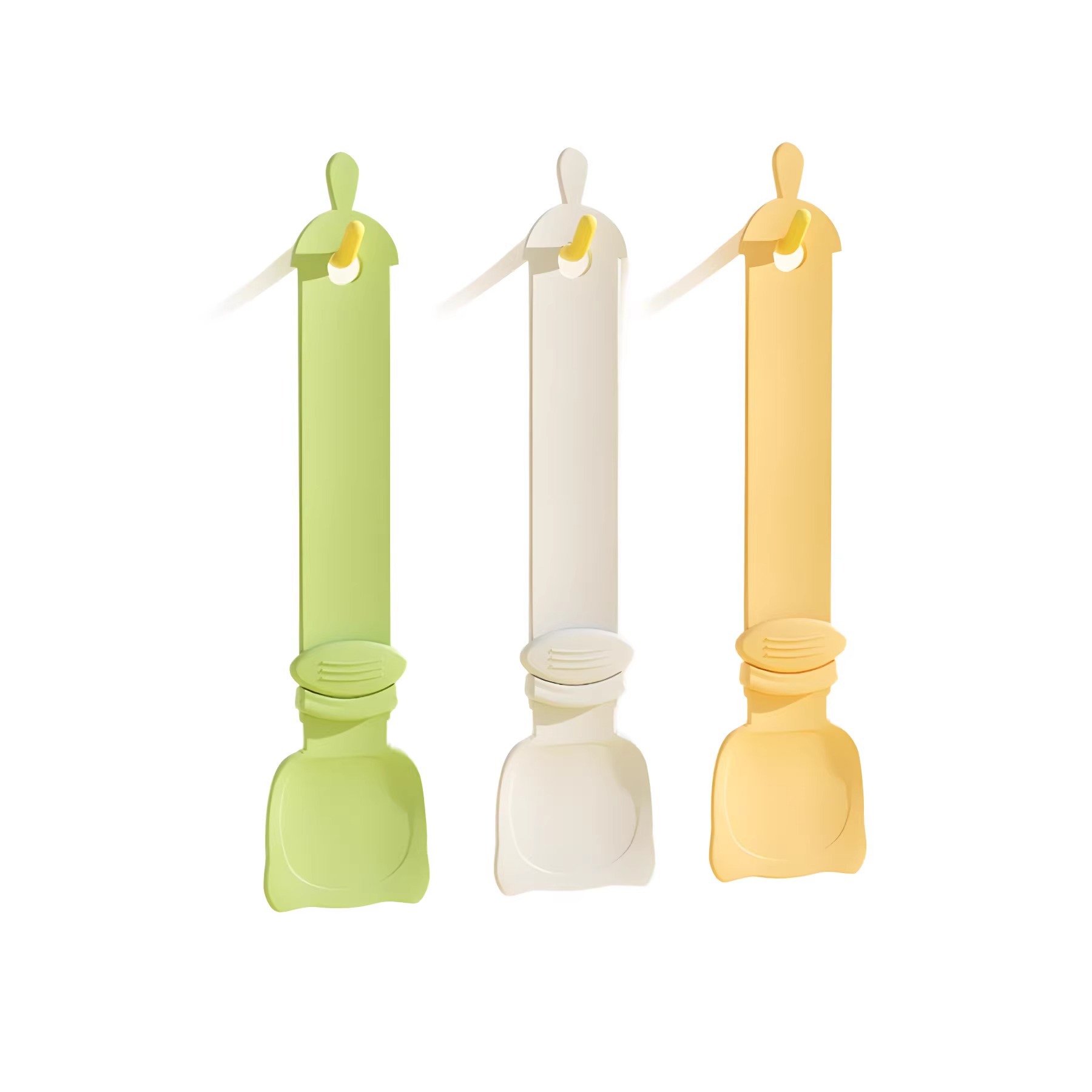 Cat strip pusher, cat supplies, cat strip feeder, cat wet food feeding spoon, sliding and squeezing, anti-biting and anti-dirt Item Picture