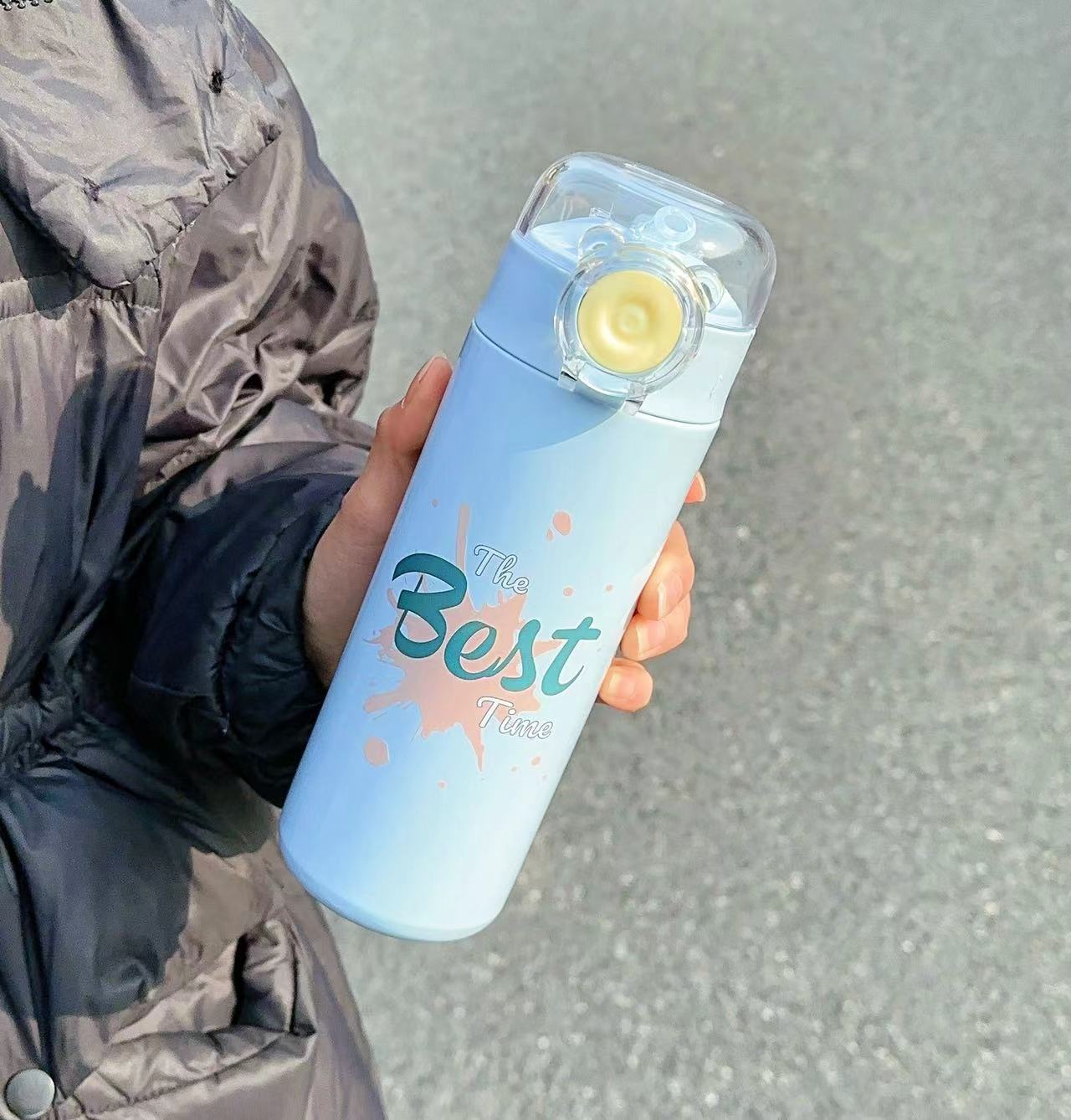 Bear Bullet Cap, 500ML in English detail image 6