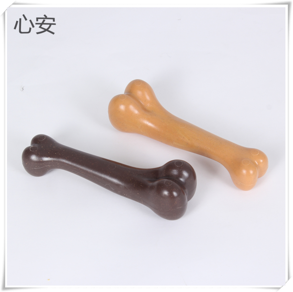 宠物玩具骨头形状狗咬胶宠物保健耐咬磨牙洁齿图