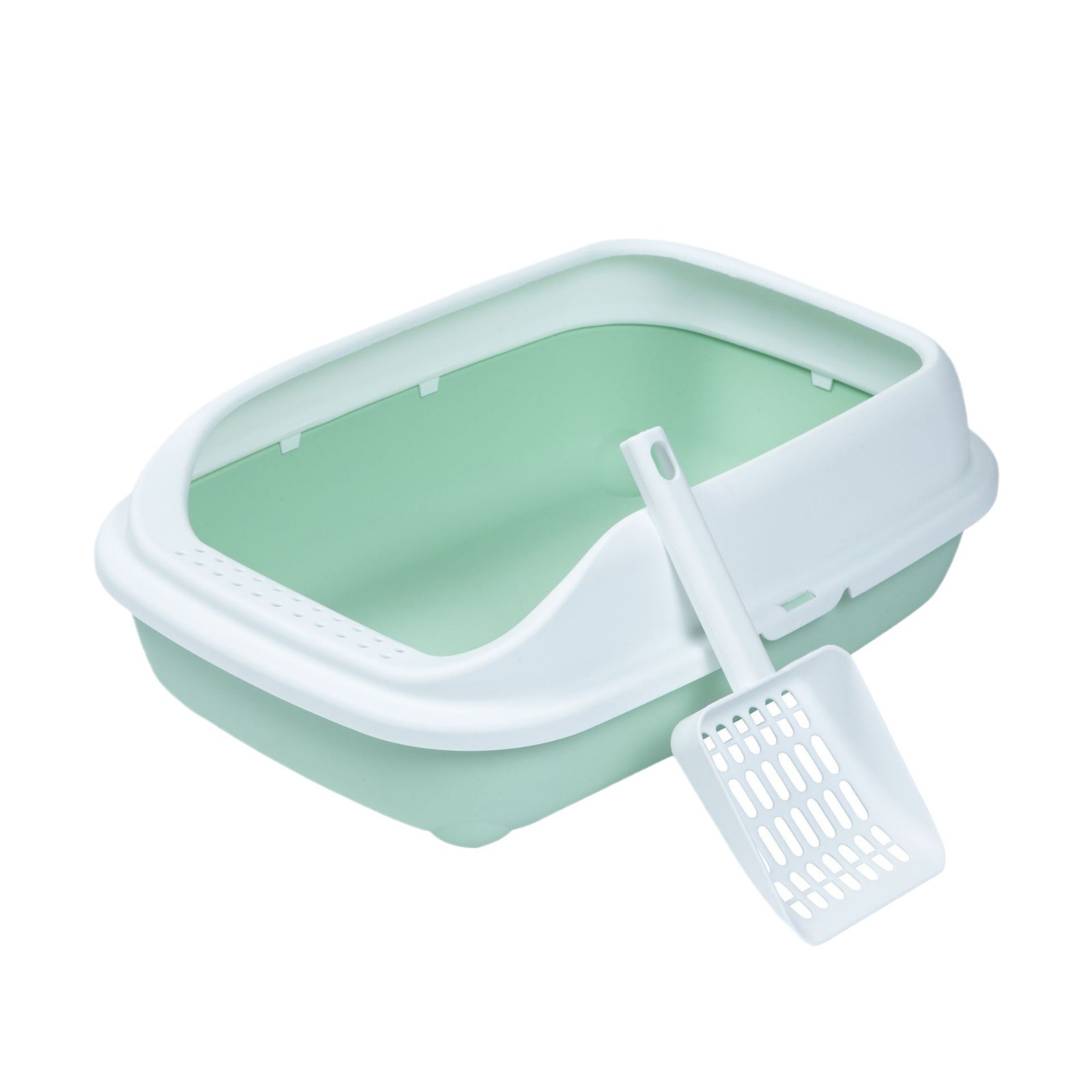 Horking KNPV semi-enclosed cat litter box, splash-proof cat toilet, cat litter box, cat pet supplies, cat litter box Application Scenario