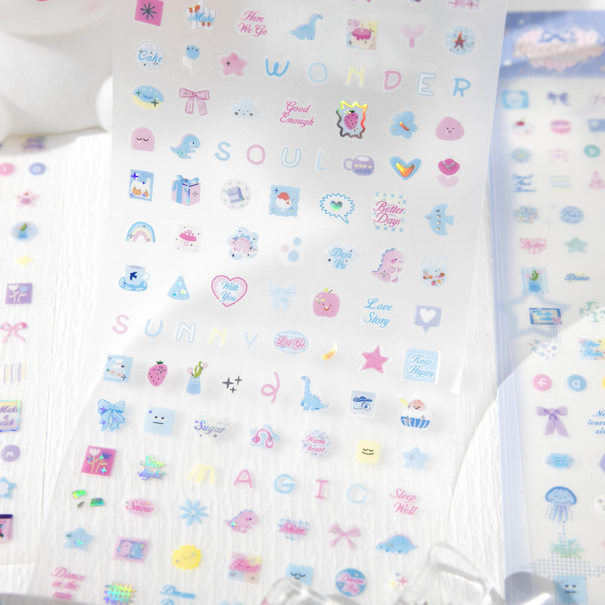 JH86W Sweet Sandwich Nail Stickers Application Scenario