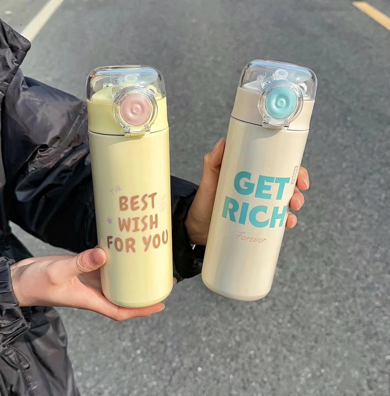 Bear Bullet Cap, 500ML in English details Picture