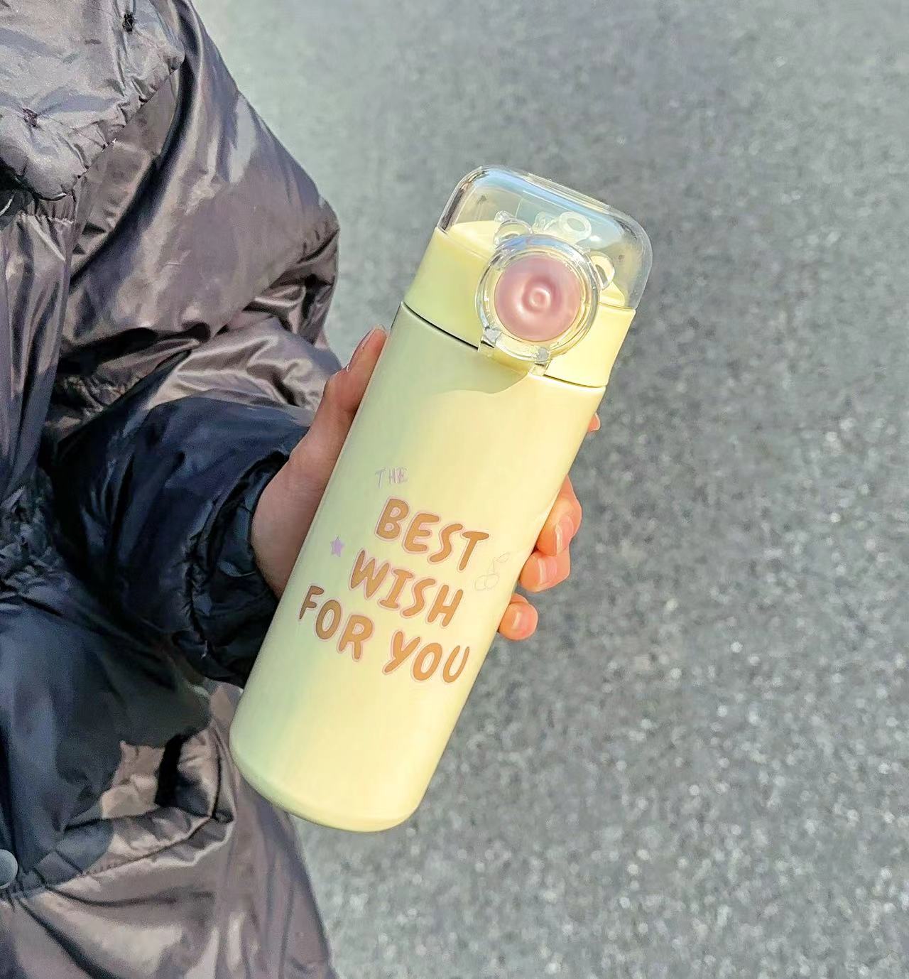 Bear Bullet Cap, 500ML in English detail image 7