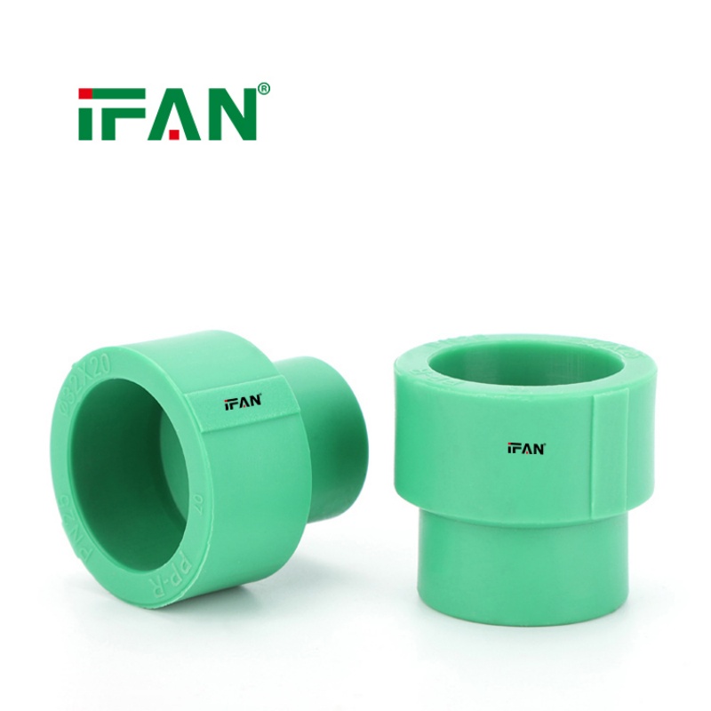 IFAN Green Reducer Socket 20-110mm Plastic PPR Fitting Specification image