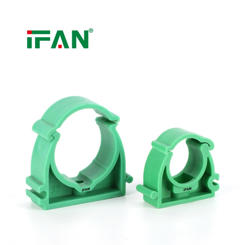 IFAN PPR Pipe Fittings 20-32mm PPR Coupling Pipe Clip Green 详情1