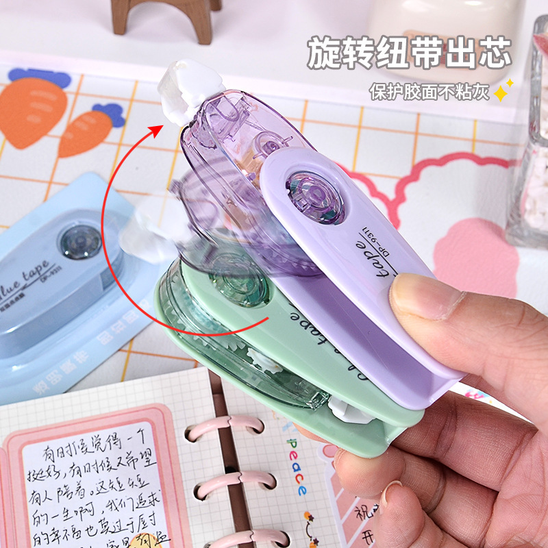 Domini large-capacity, high-appearure-level dot adhesive student journal Dot adhesive high-viscosity portable journal tape Application Scenario