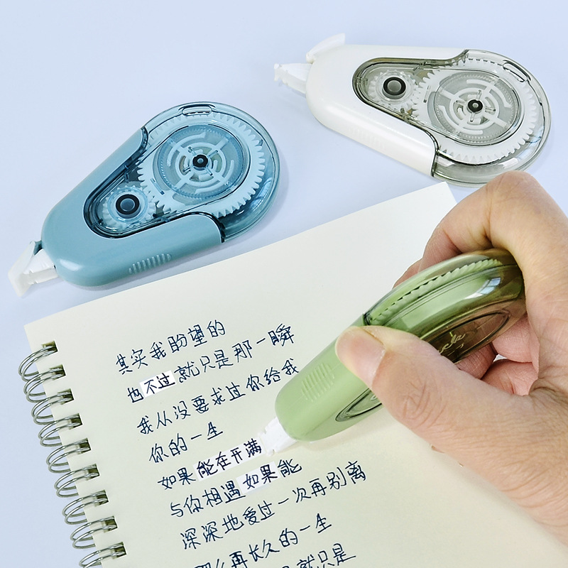Domini DP-175 Correction Tape set, large capacity correction tape for primary and Secondary school students, creative correction tape, stationery wholesale details Picture