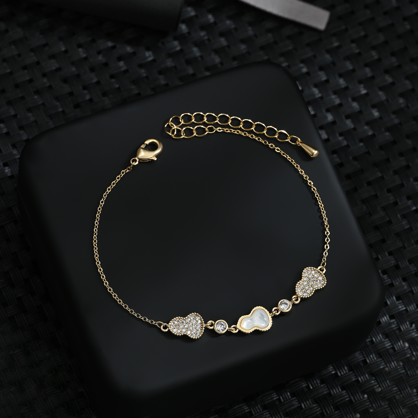 Nuevo estilo chino delicado temperamento elegante calabaza pulsera todos los días versátil details Picture