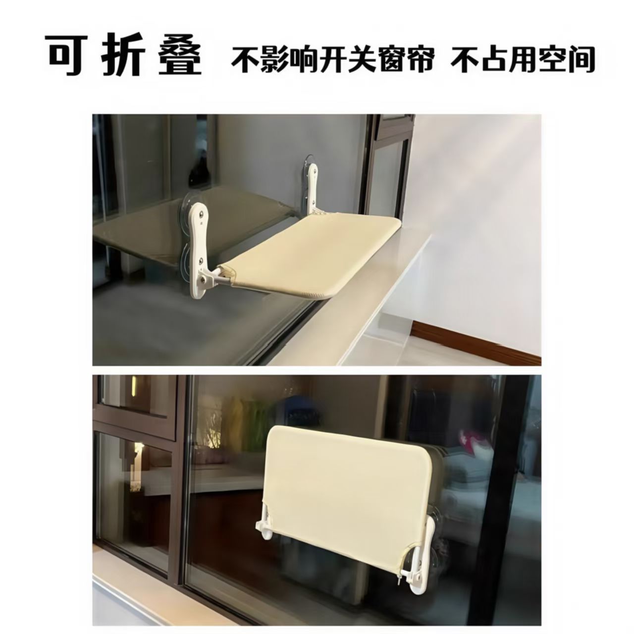 Pet cat hammock, suction cup type window hanging bed, all-season universal cat mat, foldable, detachable and washable, stock cat bed supplies Application Scenario