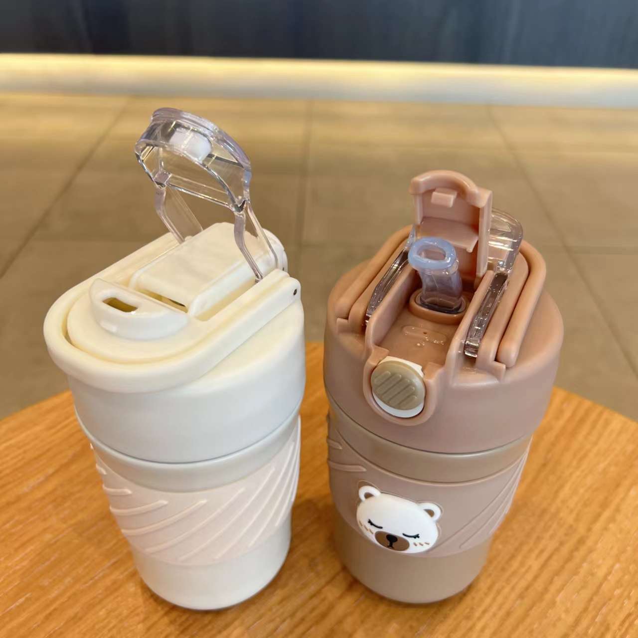 Light luxury dual-drink coffee cup 450ML detail image 9