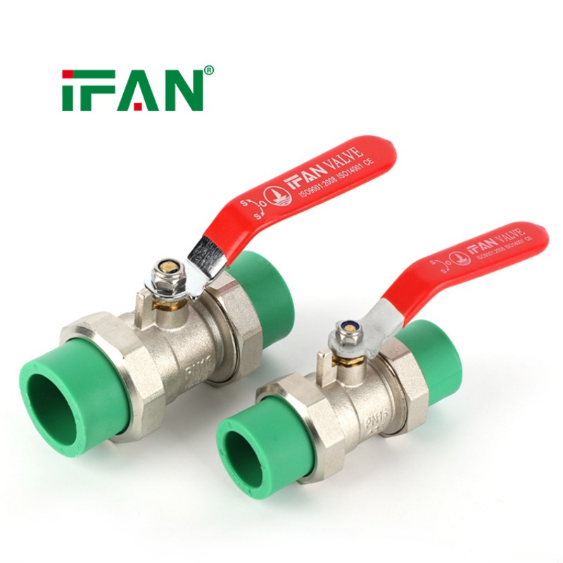 IFAN OEM Plastic PPR Pipe Fittings and PPR Ball Valves 