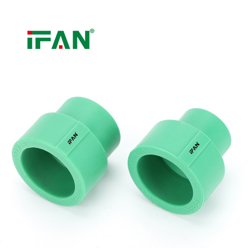 IFAN Green Reducer Socket 20-110mm Plastic PPR Fitting Item Picture