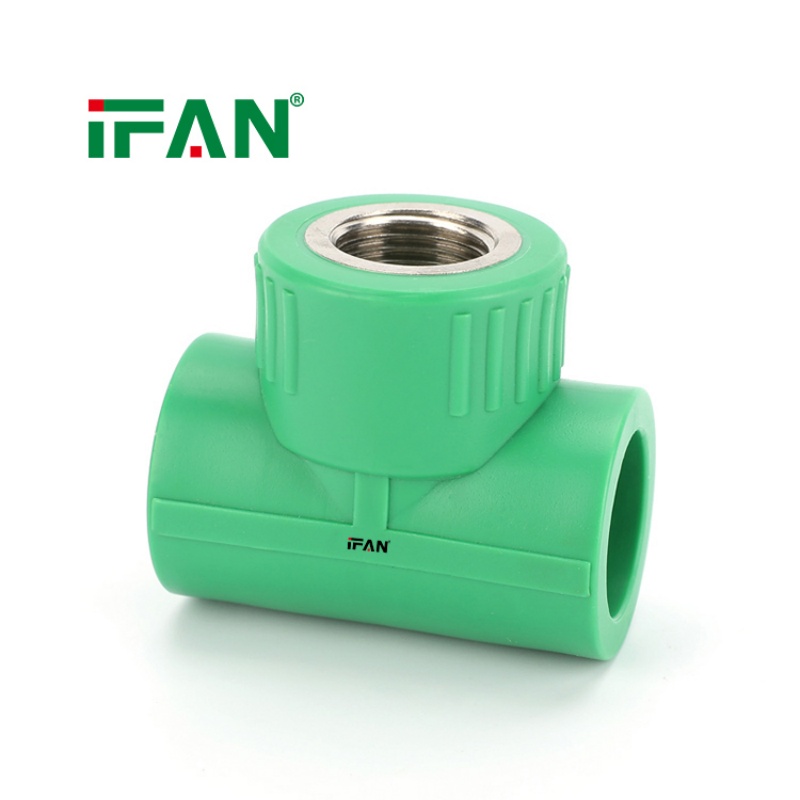 IFAN Factory Outlet PPR Brass Female Tee Specification image
