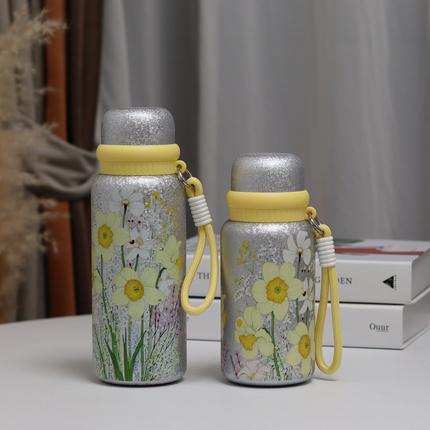 Flower Stewed Tea Cup 600ML details Picture
