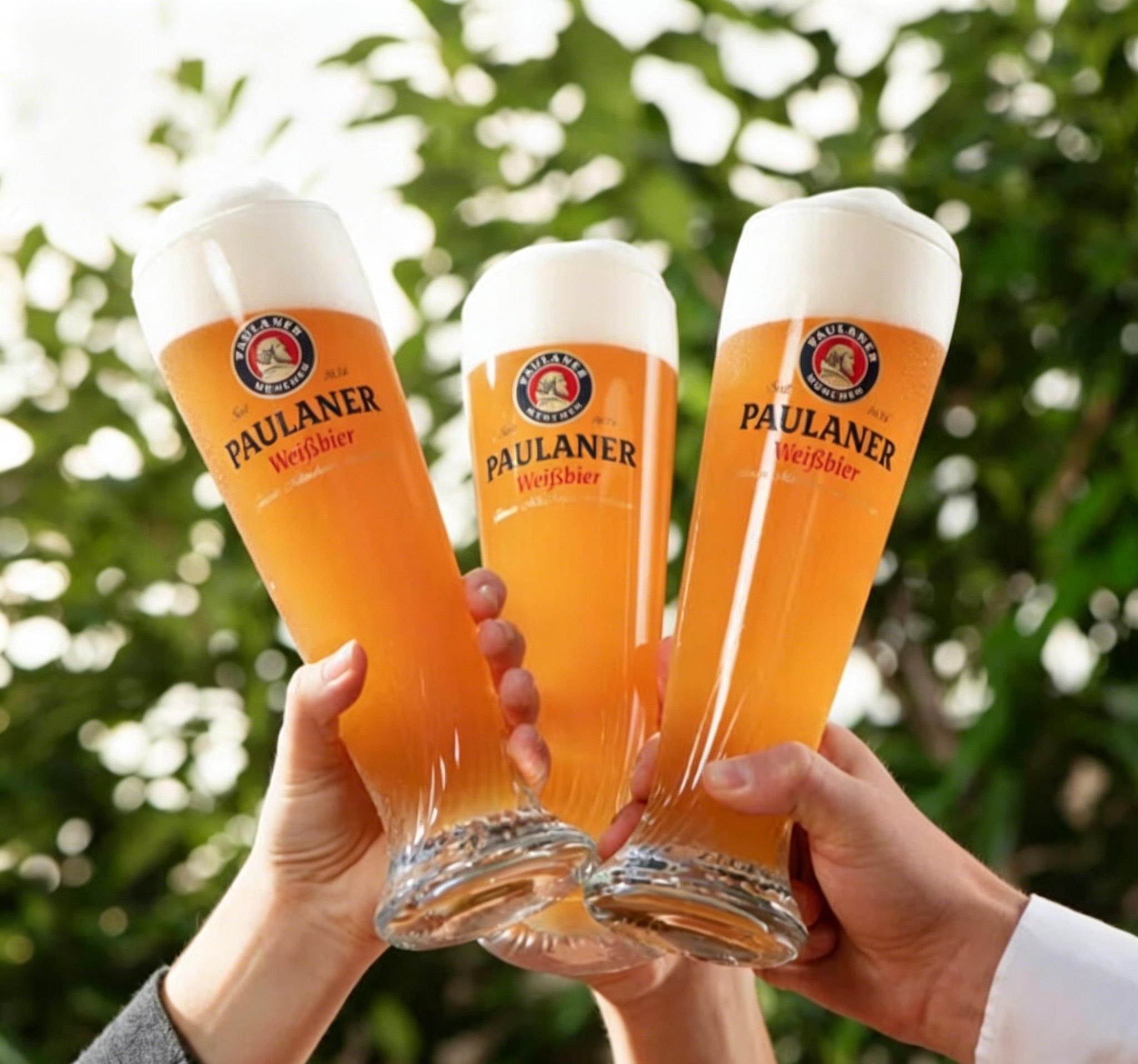 Free shipping! German Paulana Balon Wheat White Beer 5L original large barrel, rich wheat aroma, yeast turbidity Application Scenario