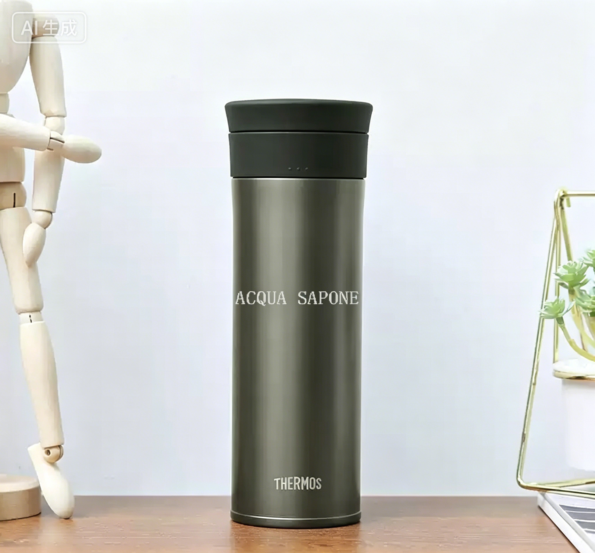 Free shipping! Thermos Titanium Cup Men's pure titanium insulated cup, large-capacity car high-end business gift tea cup for cooling Specification image