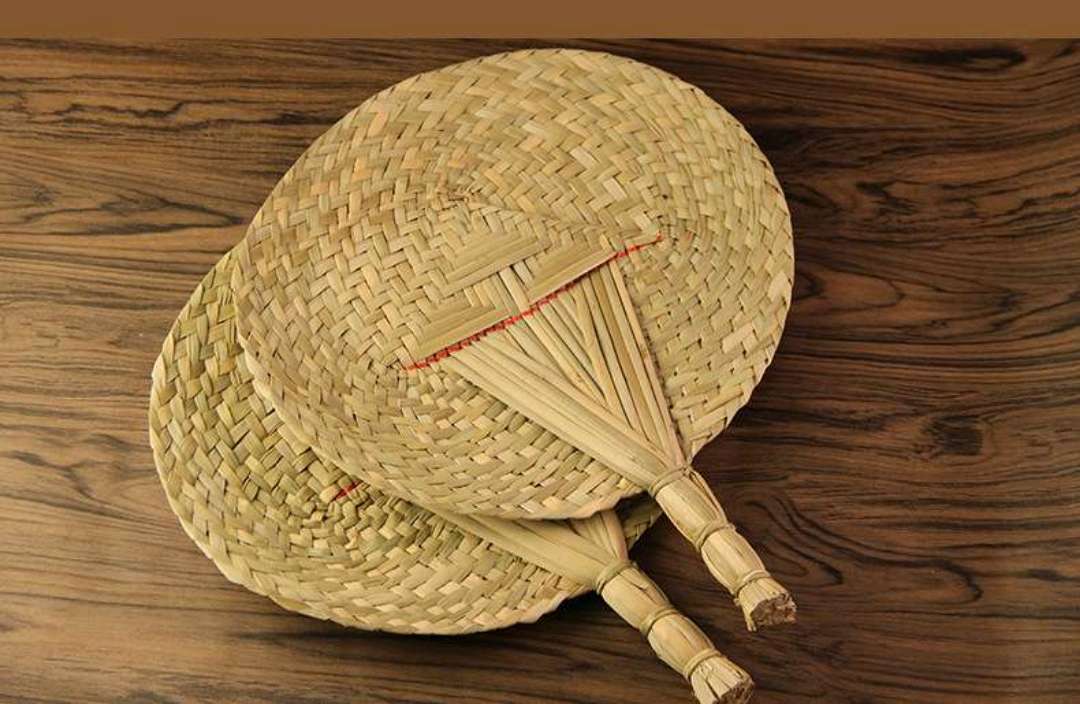 手工编织竹节扇子 夏日纳凉复古文艺便携折扇详情图6