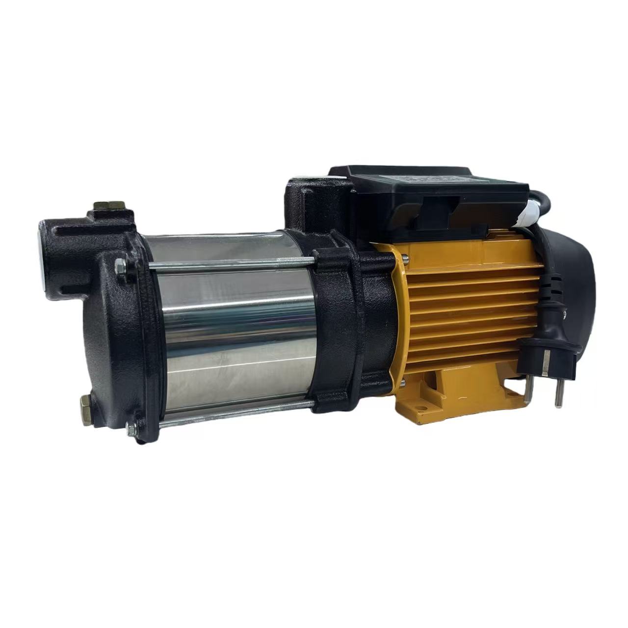 2叶不锈钢卧式多级离心泵0.5HP