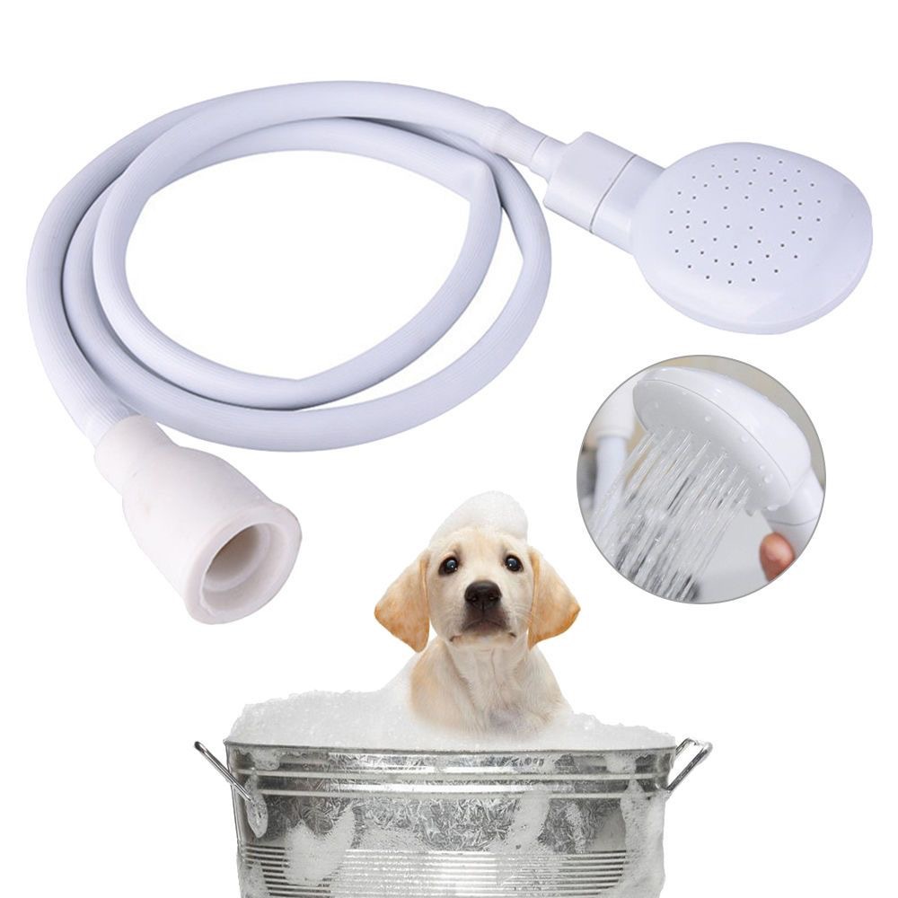 Ducha para mascotas limpieza para mascotas accesorios de belleza duchas para animales cabezales de conexión rápida ducha fácil details Picture