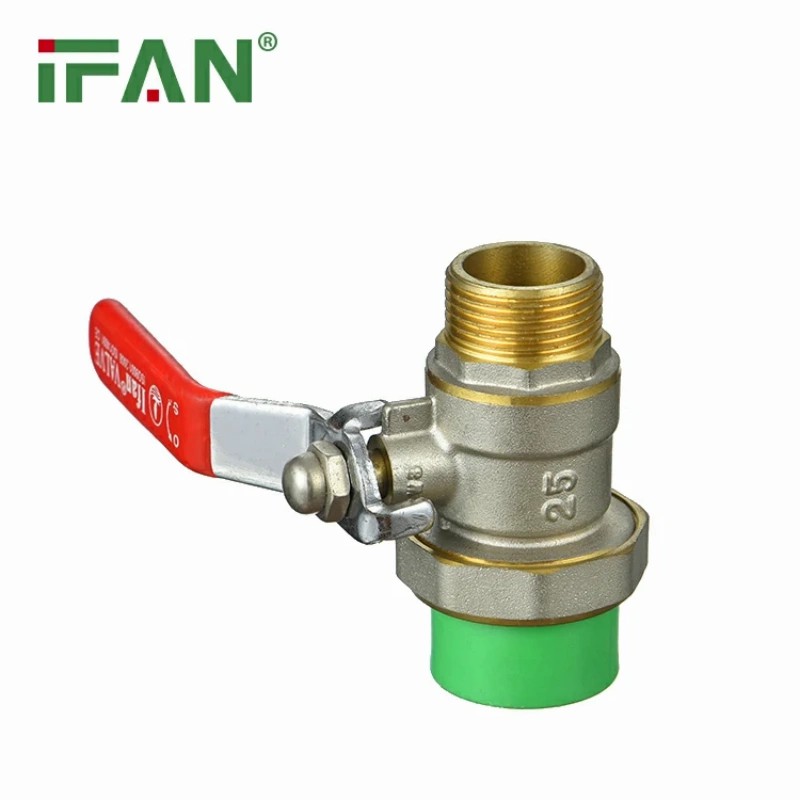 IFAN PPR Ball Valve with Single External Thread DN25 details Picture