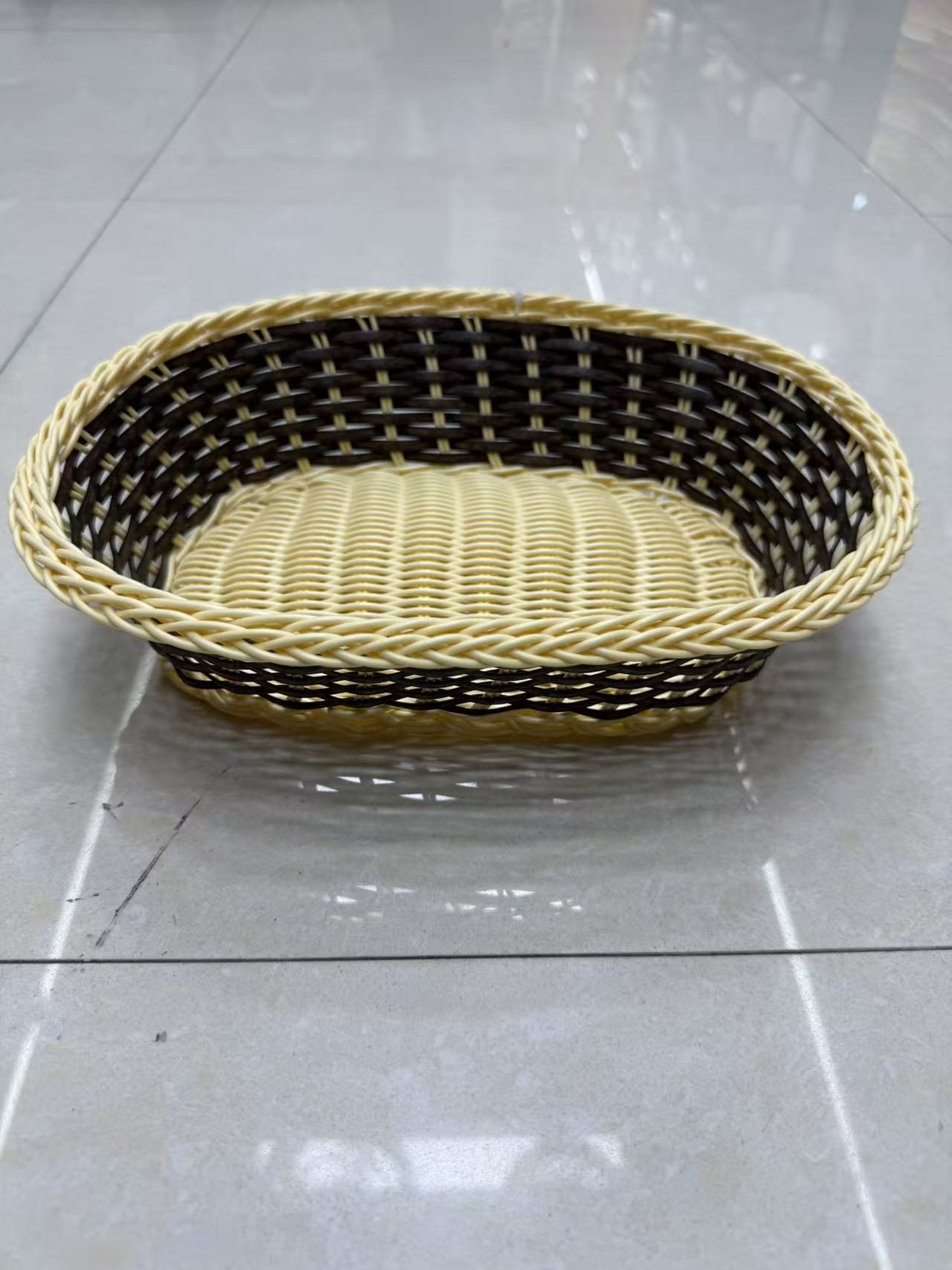 سلال البيضة البيضاء في شكل سلة فواكه محبوكة على شكل دنة، سلال البيضة البيضاء في شكل سلة فواكه، سلة هدايا غير عادية، سلة التغليف بالأيدي Specification image