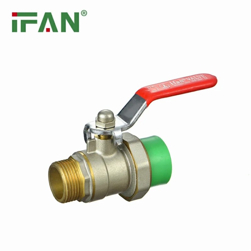 IFAN PPR Ball Valve with Single External Thread DN25