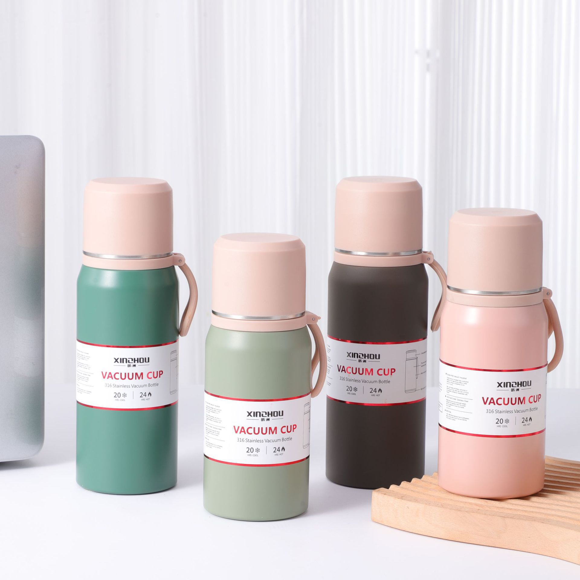 500ml bullet-shaped insulated cup
