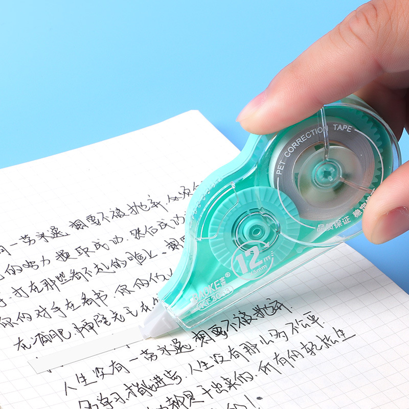 Baok large-capacity learning and office correction tape 72-meter student correction tape, affordable correction tape, continuous wholesale Application Scenario