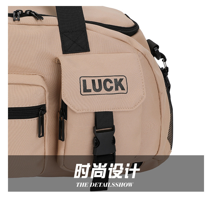 Large-capacity travel bag with dry and wet separation, suitable for clothes and luggage when going out for a trip, swimming, sports and fitness bag for men detail image 6