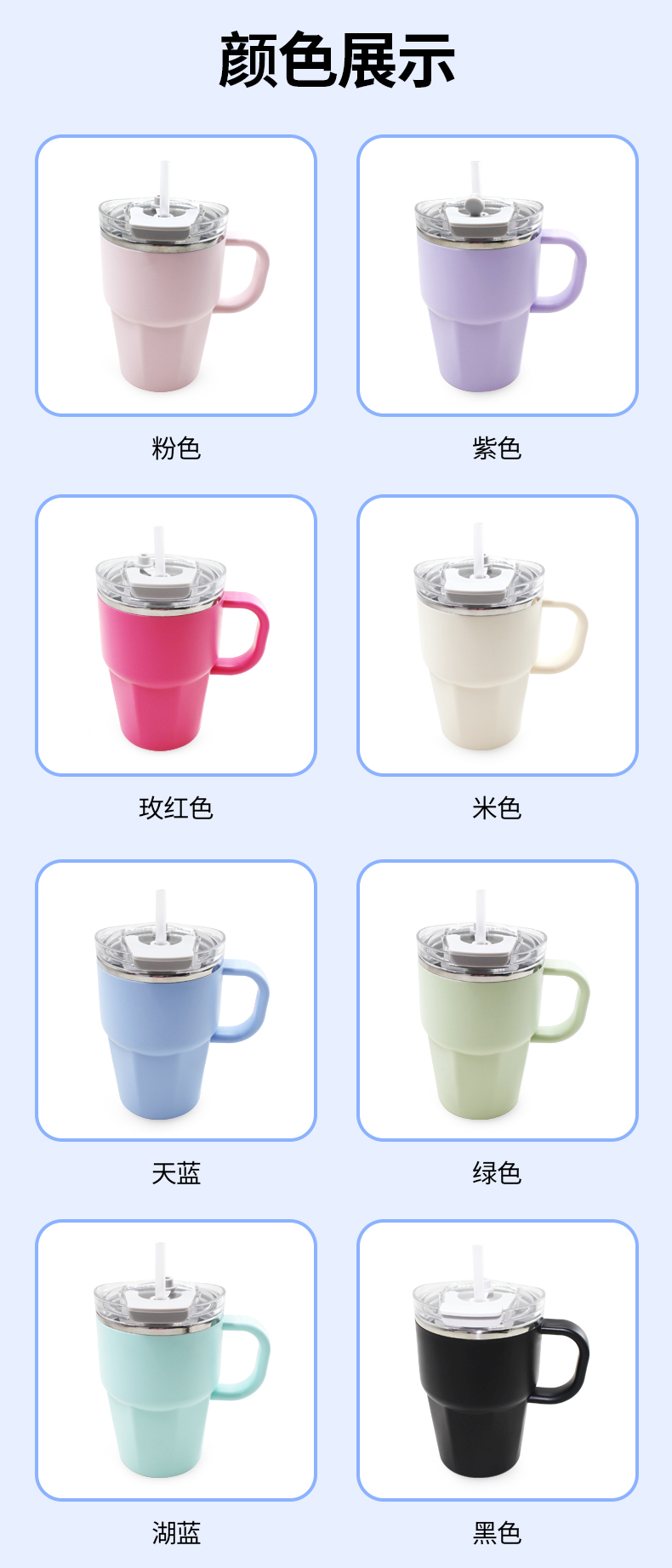 12oz20oz, пластиковая кружка офисного кофе, холодная кружка для кемпинга на открытом воздухе pic 4