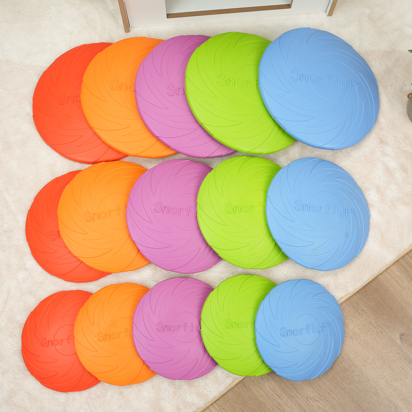 TPR pet frisbee juguetes para mascotas juguetes de frisbee para perros juguetes interactivos para mascotas al por mayor juguetes de recuperación de agua flotante details Picture