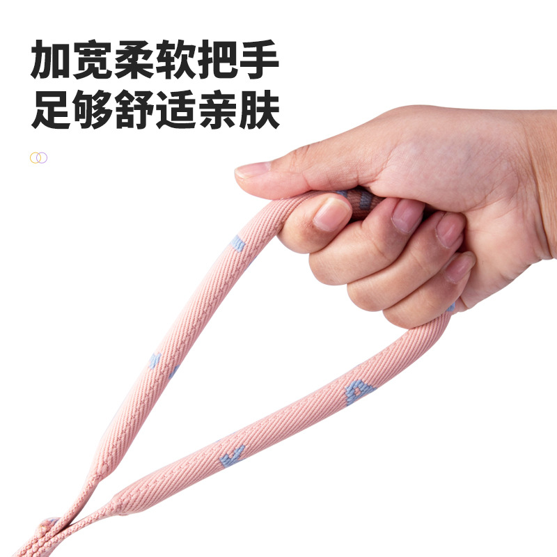 Fresh and color-blocking anti-explosion p leash for dog walking, small dog pet leash Application Scenario