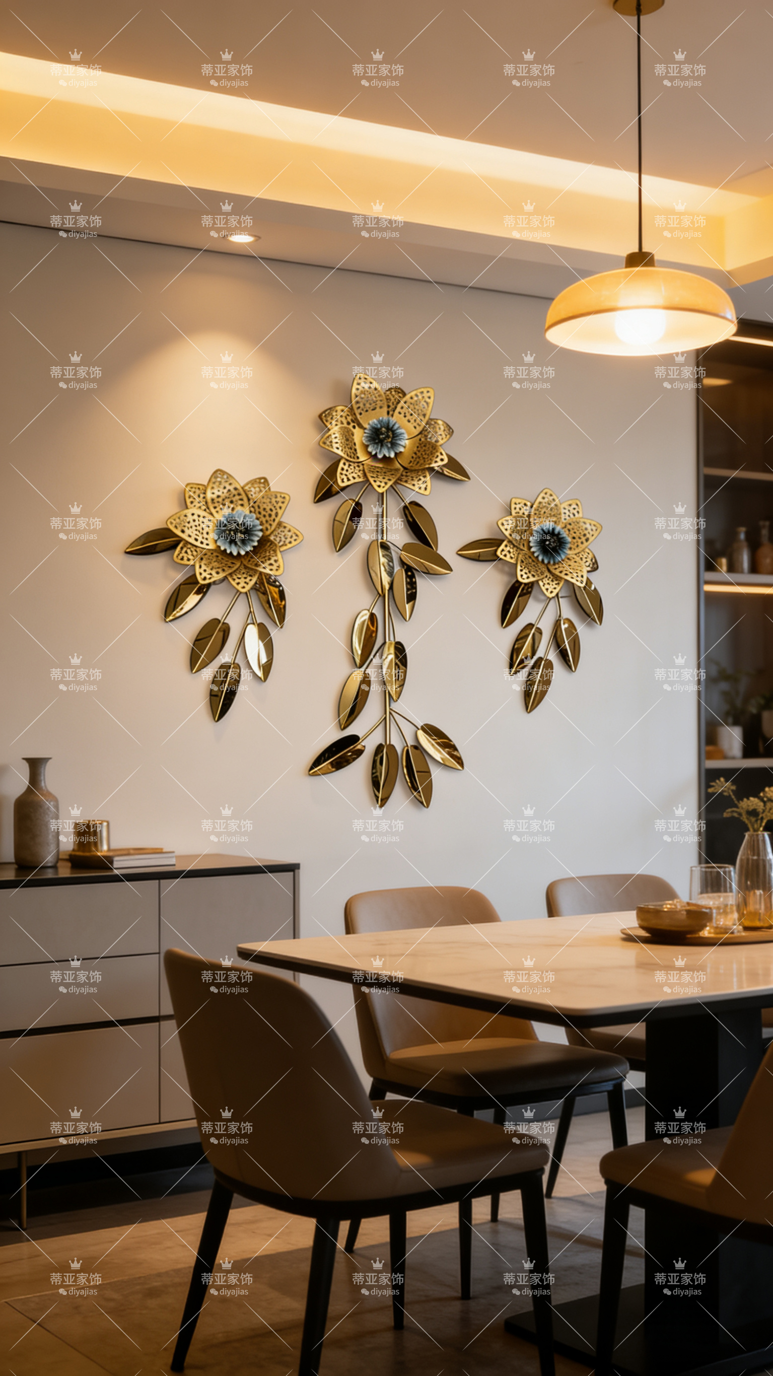 جدران حديدية معدنية مزخرفة Specification image