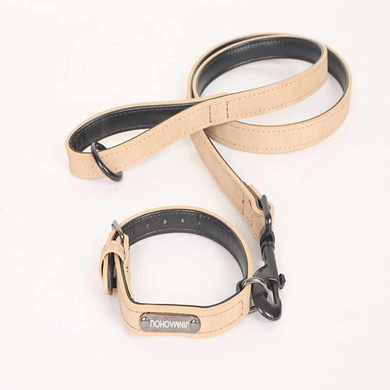 U collar de cuero para perros pequeños y medianos collar para mascotas collar para gatos para perros grandes y medianos collar para mascotas Item Picture