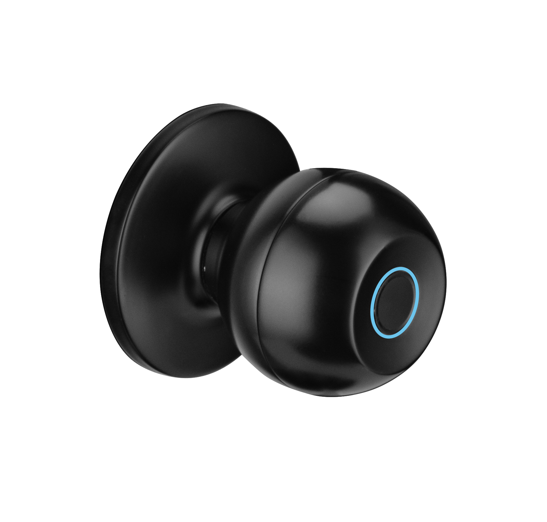 KK smart ball lock identificación de huellas dactilares cerradura de una sola lengua cuerpo ligero elevación de seguridad de la privacidad de la habitación K-0502