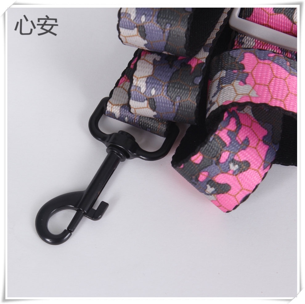 Venta directa de fábrica gradiente impresión geométrica pet corset arnés para perros arnés para perros para pasear perros cuerda de tracción anti-pérdida Item Picture