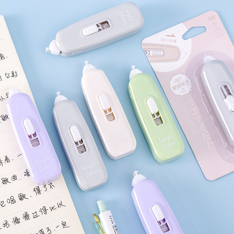 Domini Creative Correction tape, replaceable core, high appearance level, student-specific correction tape, cute and simple correction tape Specification image