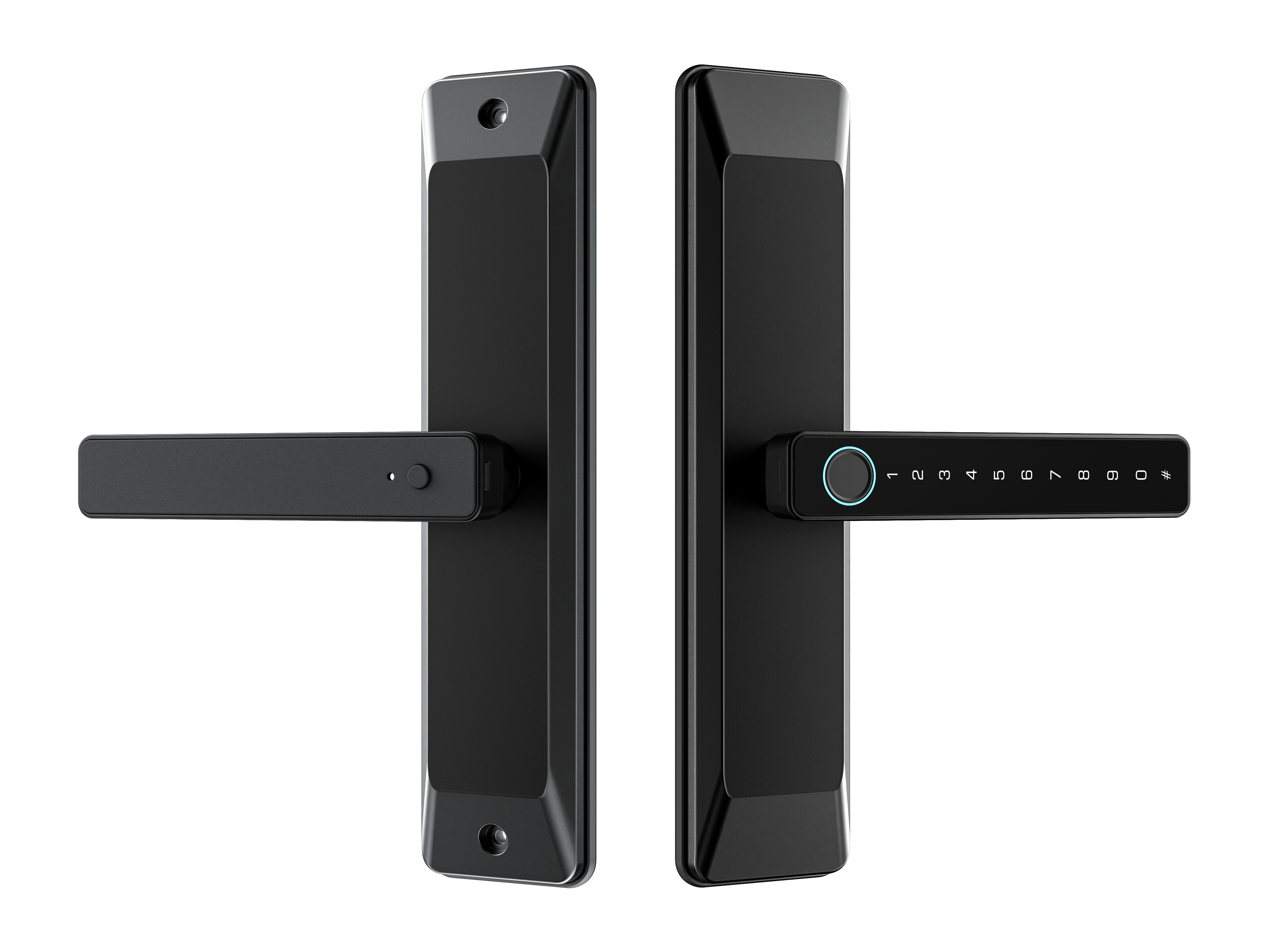 KKSmart room door lock 指纹密码 fingerprint and password K-0222