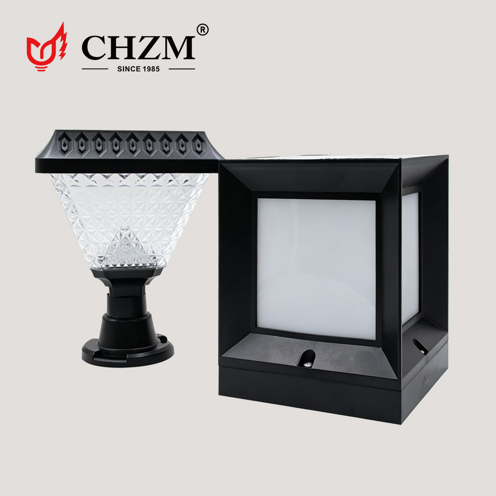 Solar lighting fixtures, including outdoor solar lamps with solar panels Item Picture