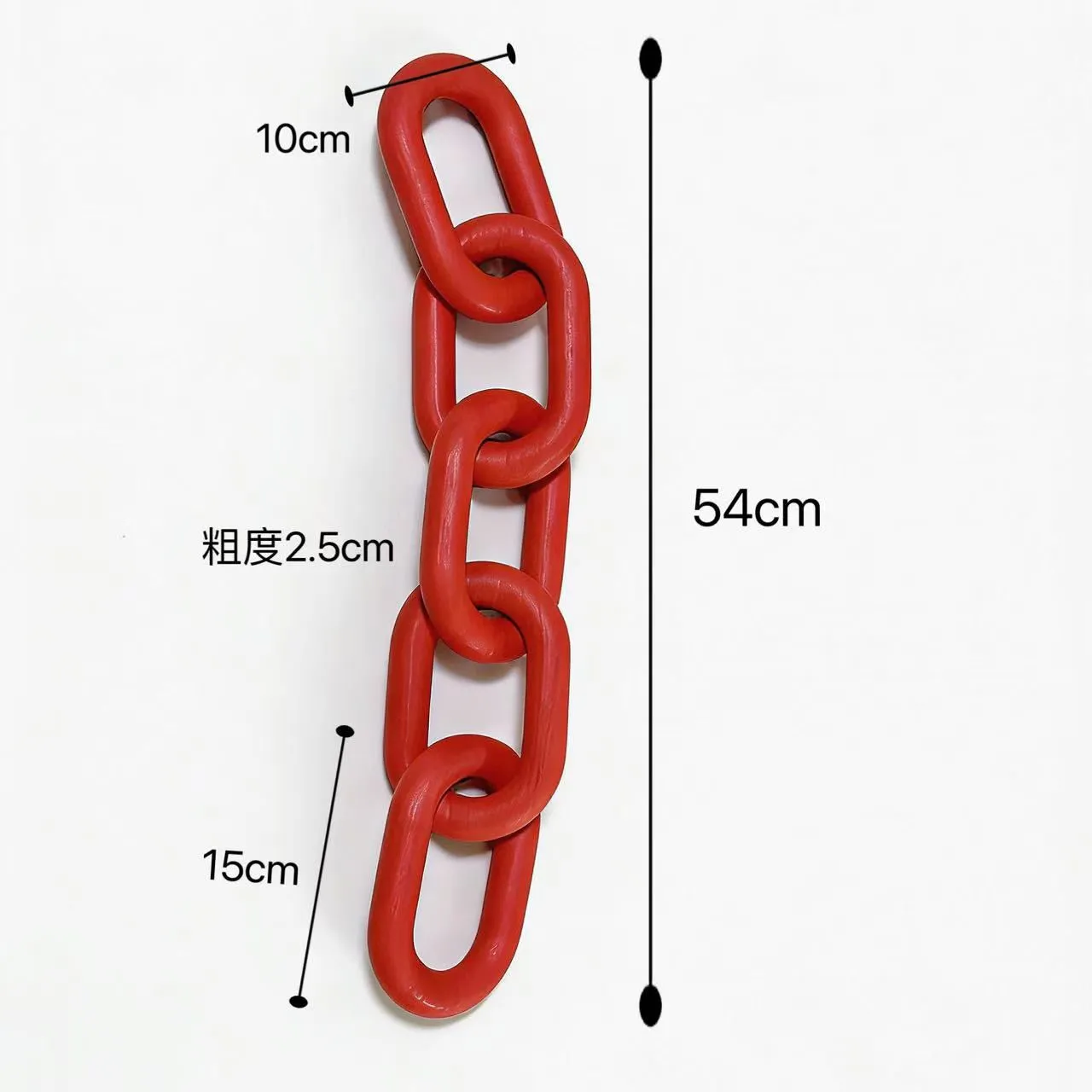 Solid-color solid wood chain creative wall decoration, fashionable and simple background decoration hanging piece, trendy and versatile decoration piece for homestay detail image 12